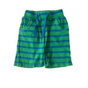 Frugi Green Blue Stripe Shorts 12-18m